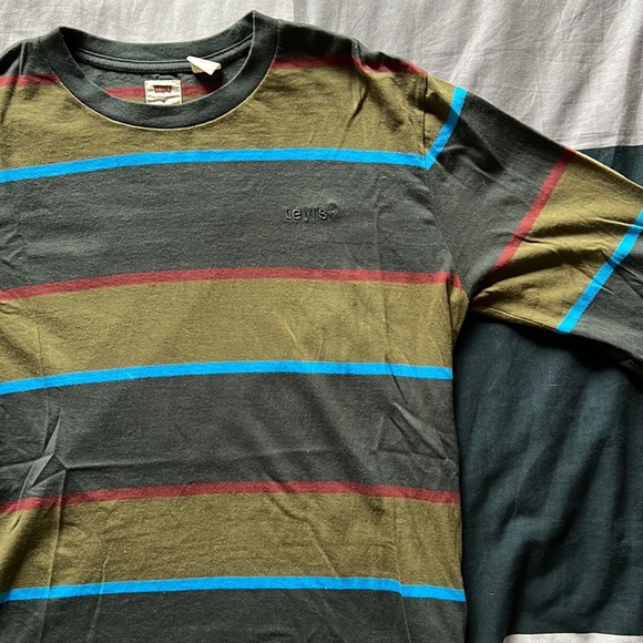 Levi’s Crewneck (Grey/Green) - Men’s M - Picture 4 of 7